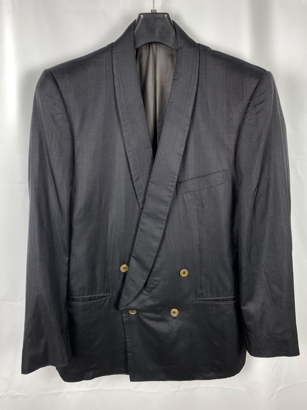 Giacca doppiopetto Ermenegildo Zegna in pura seta taglia IT52