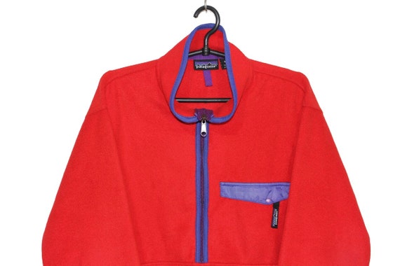 Patagonia vintage red Synchilla fleece