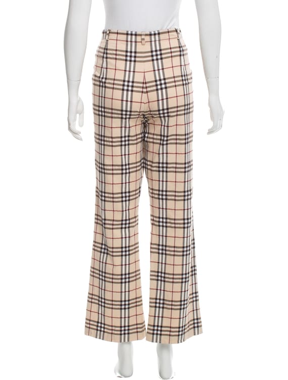 Burberry Checkered Pants Vintage