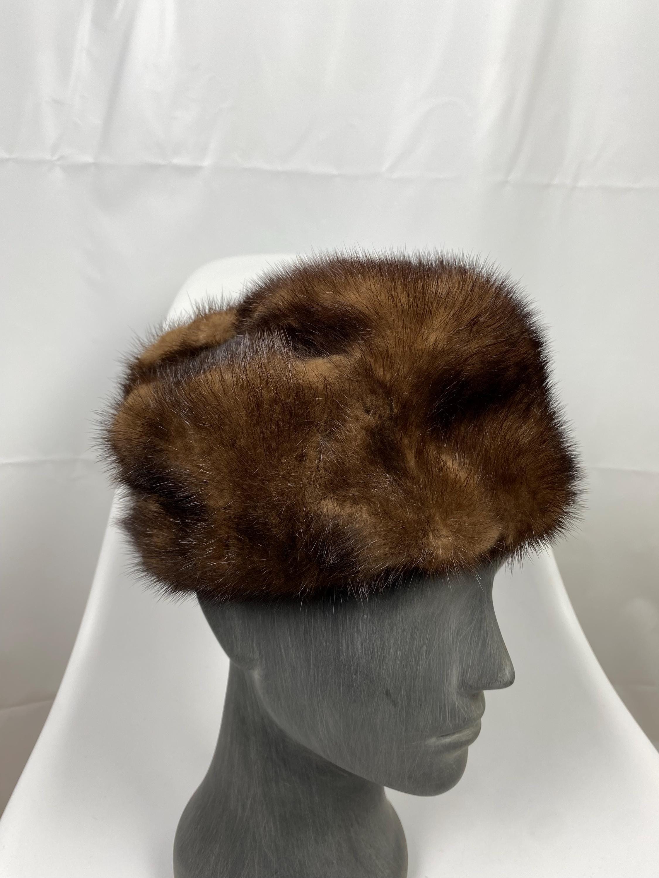 Mink Fur Hat Genuine Vintage - Etsy display picture 1