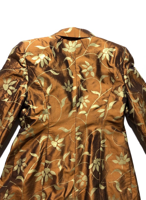 Escada Margaretha Ley Silk Floral Blazer Vintage - image 8