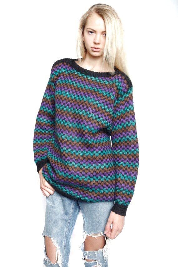 Christian Dior Mohair Sweater Vintage 1980s