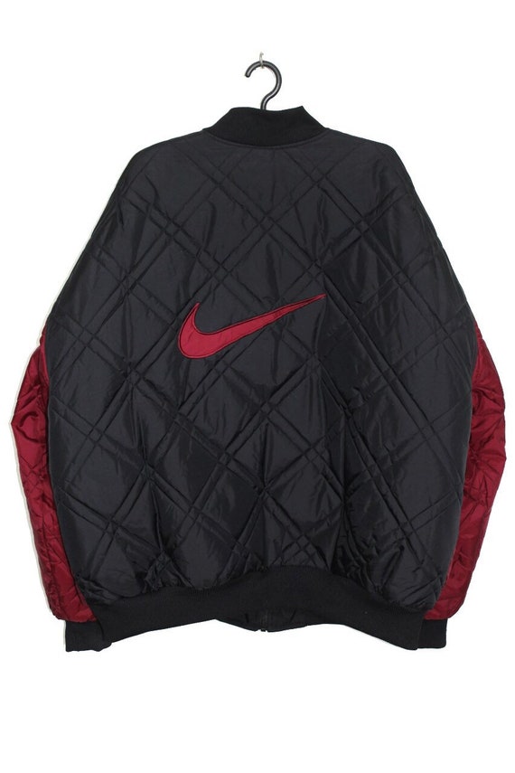 nike vintage bomber jacket