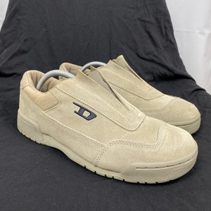 Diesel Suede Vintage Sneakers Logo Size US 10