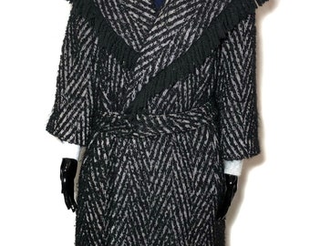 Nina Ricci Belted Coat Vintage 1980s