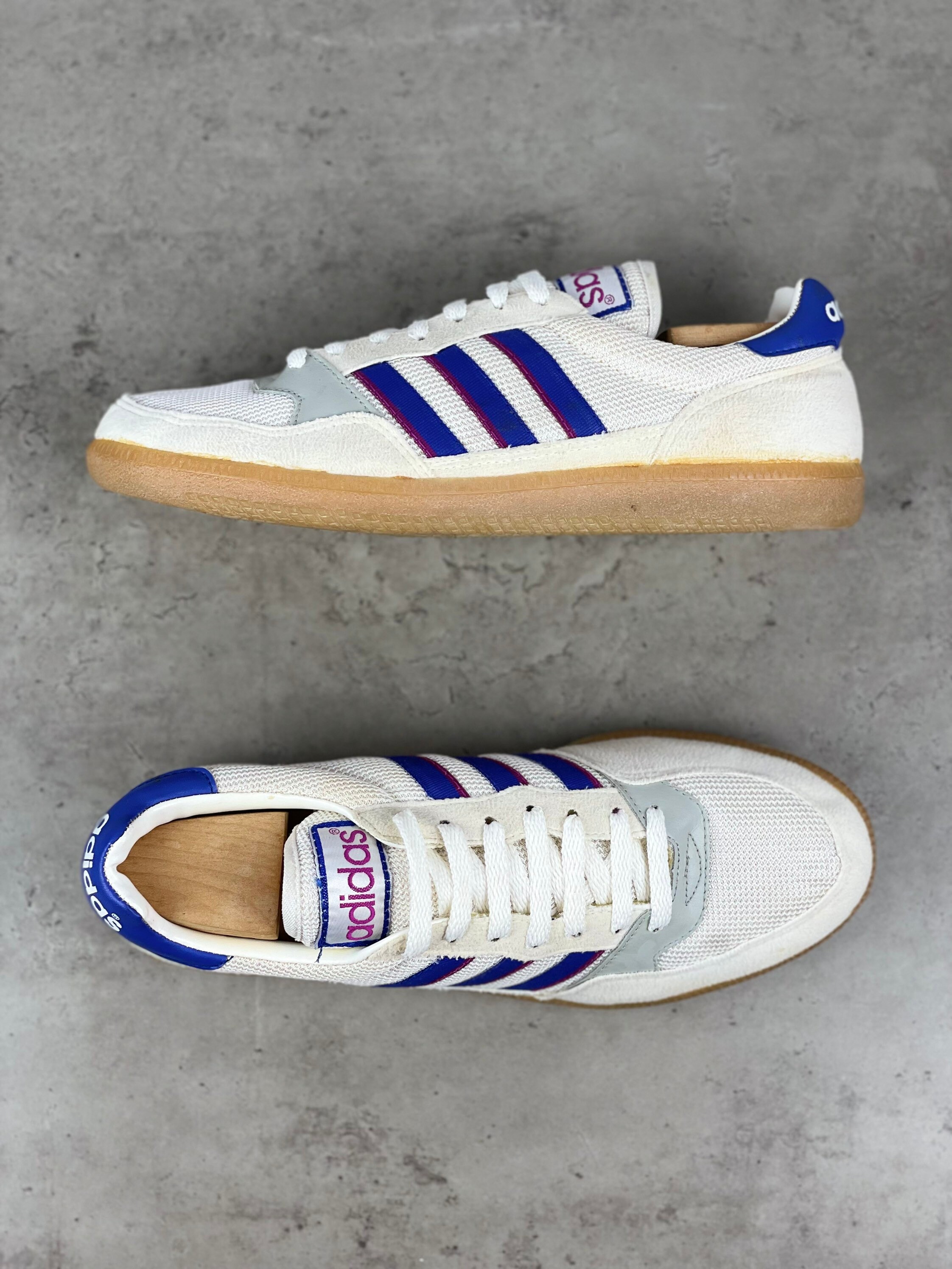Adidas Hallen Handball Sneakers Vintage 1991 Retro Shoes Etsy