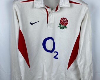 【Nike】 00s〜 England warm up wear O2 Nike nike rugby o2 - Gem