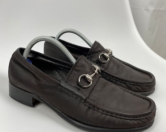 美品 GUCCI グッチ ホースビット スエード ローファー ビンテージ 希少 832633_AAEQY_1000_001_100_0000