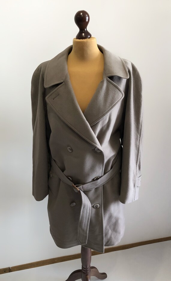 burberry wool coat vintage