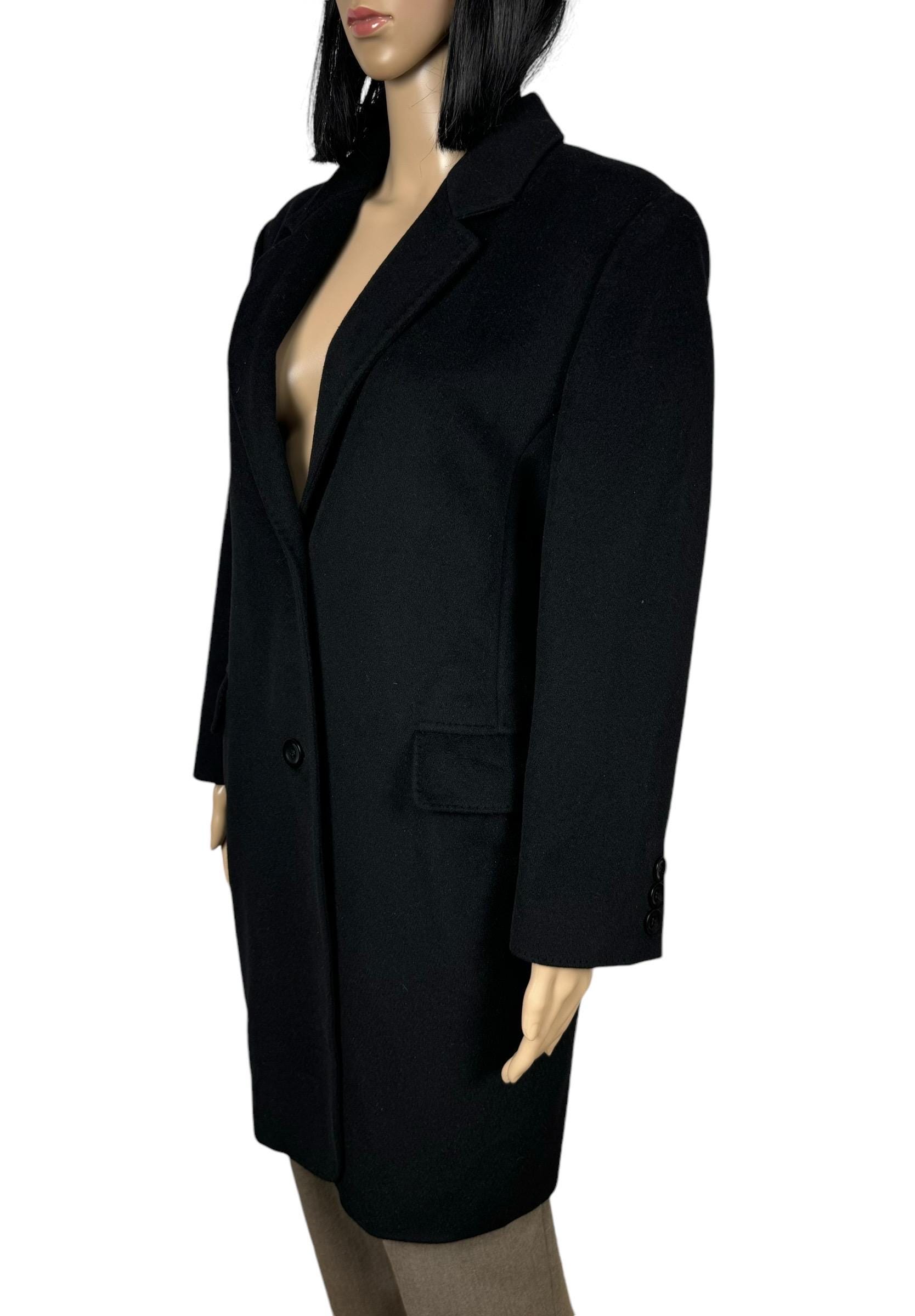 Max Mara Virgin Wool-angora Rabbit Coat Size US10 IT44 - Etsy