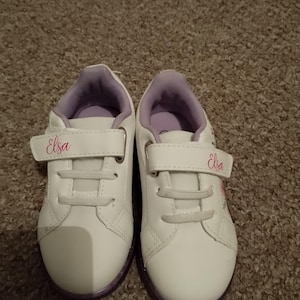 Size UK 7 -13 Girls Shoes Elisa Frozen Sneakers Kids