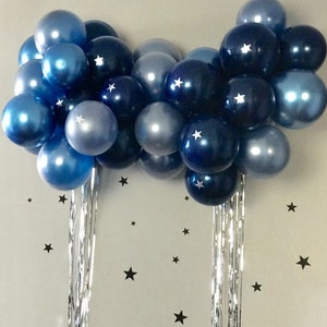 120 pcs Boy Balloon Garland kit,Galaxy Theme balloon garland,Boy Birthday Balloon Arch,Space Theme Balloon garland,Space Birthday decor