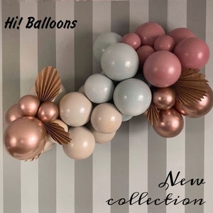 Double  Stuff Birthday Balloon Garland Kit Baby Shower Balloon Garland Bridal Shower Balloon Backdrop
