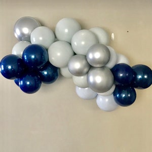 1st Birthday Boy Balloon Garland Kit,Baby Shower Balloon Garland,Boy Balloon garland