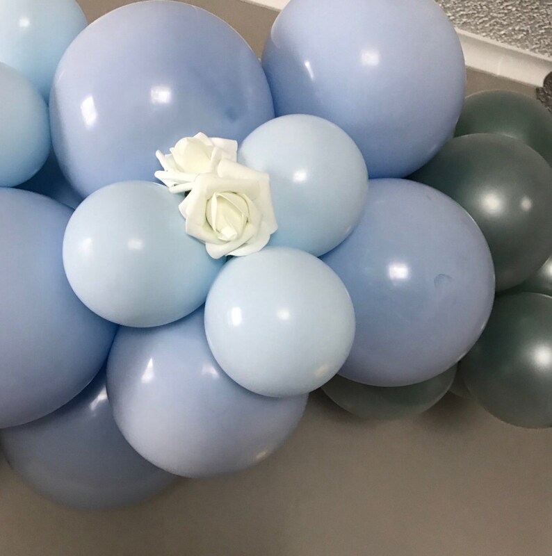 1st Birthday Boy Balloon garland kit-Birthday Balloon garland-Boy Baby Shower-1st Birthday banner
