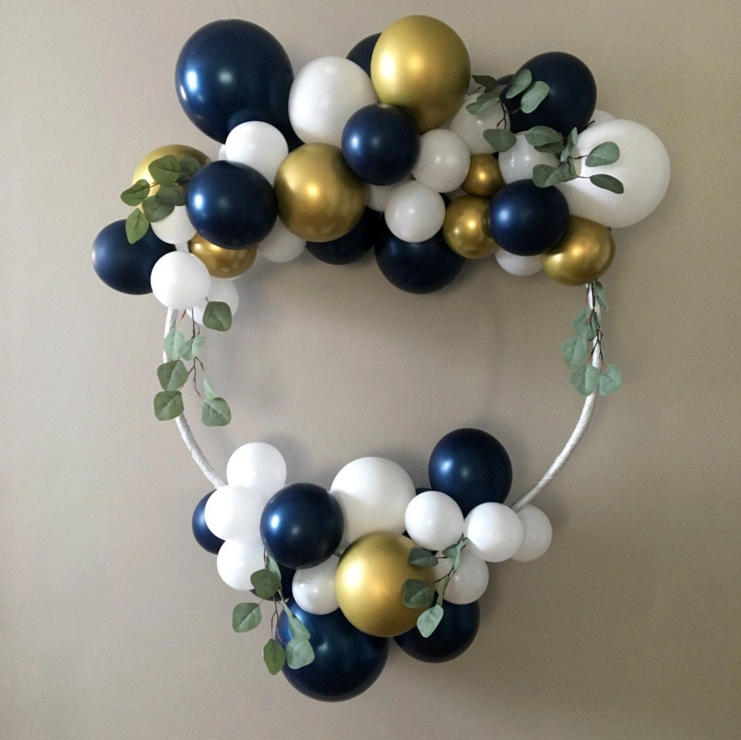 Balloon hoop decorationParty decorating with Balloons and Etsy