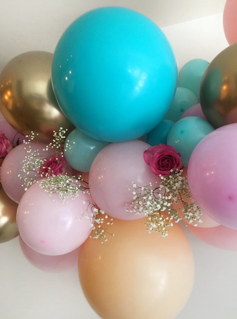Balloon Garland Kitdiy Balloon Garland Kitbirthday Arch Etsy