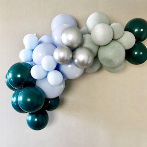 Sea Foam Balloon Garland Kit,Baby Shower Balloon Garland Kit,Birthday balloon Garland