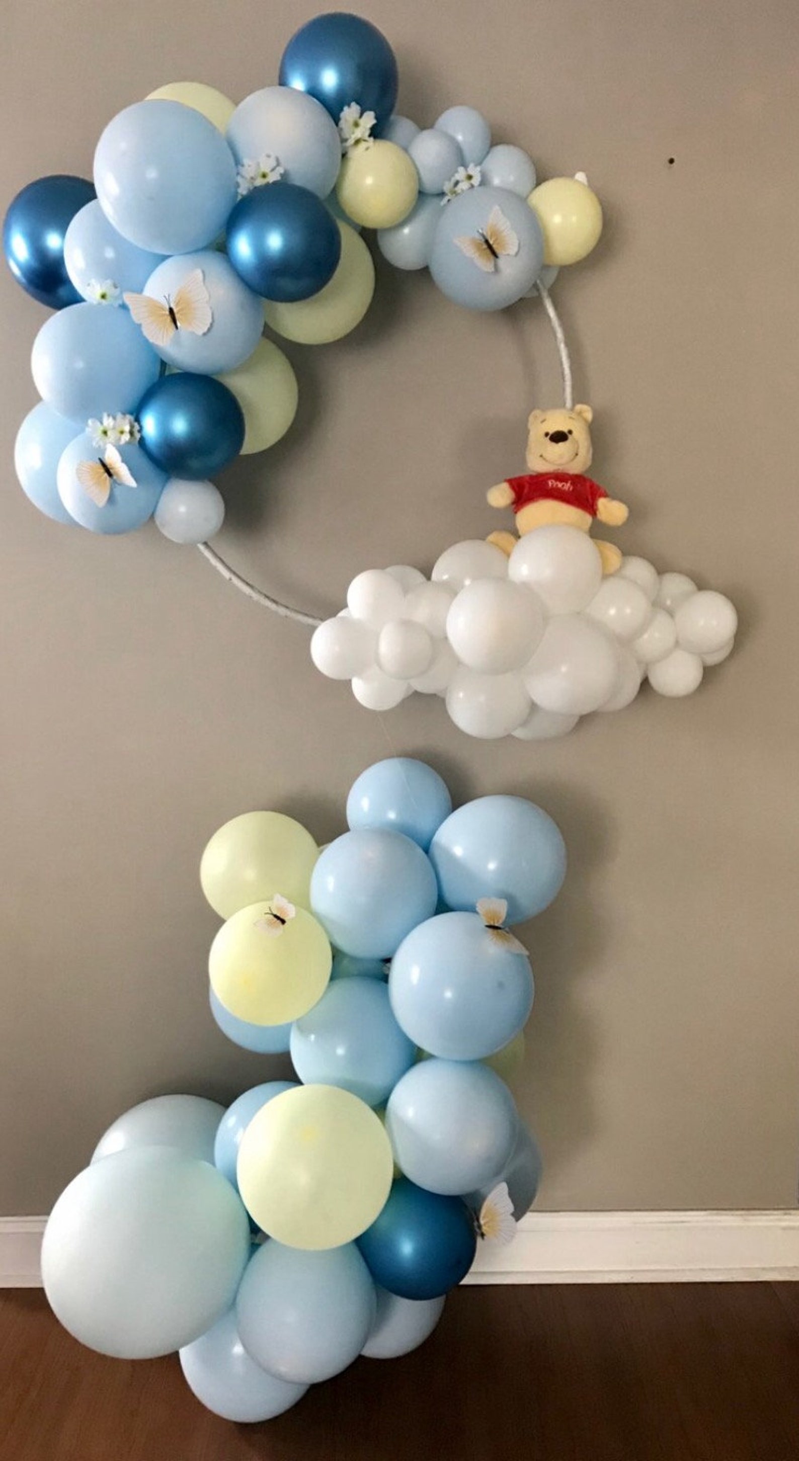 Winnie the Pooh Balloon Garland Kit DIY Winnie the Pooh Etsy