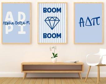 ADPI Sorority Digital Prints - Etsy Canada