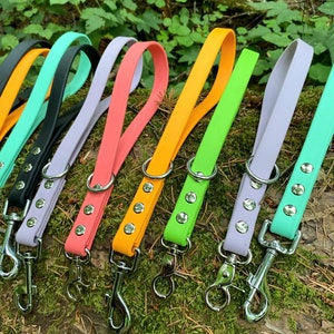 Biothane Traffic Handle Lead, Waterproof Dog Leash - Etsy