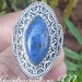 Lapis Lazuli Ring925 Sterling Silver RingBohemian image 0