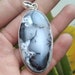 Dendritic Agate Pendant925 Sterling SilverUnique Handmade image 0