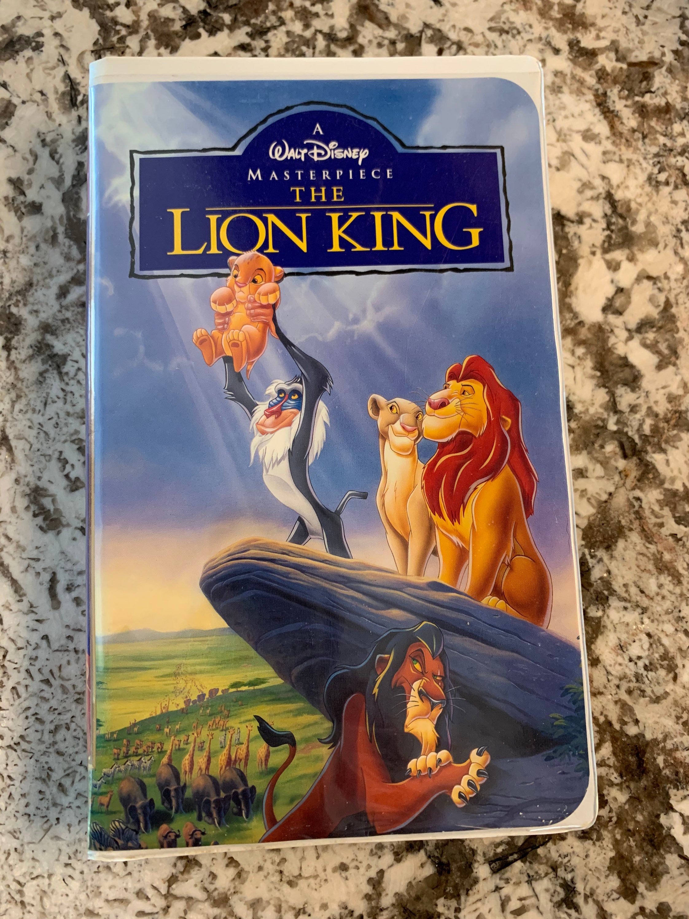 Disney Masterpiece VHS Lion King matagrande.al.gov.br
