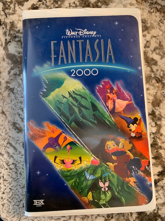 Walt Disney Pictures Presents Fantasia 00 Vhs Etsy