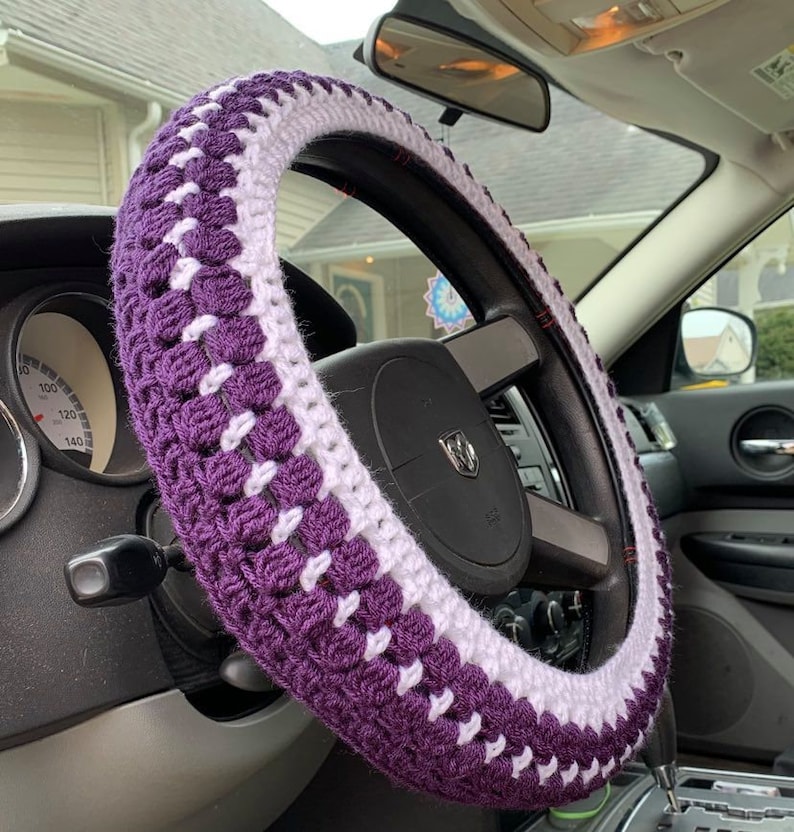 Jazmine Steering Wheel Cover Pattern only image 5