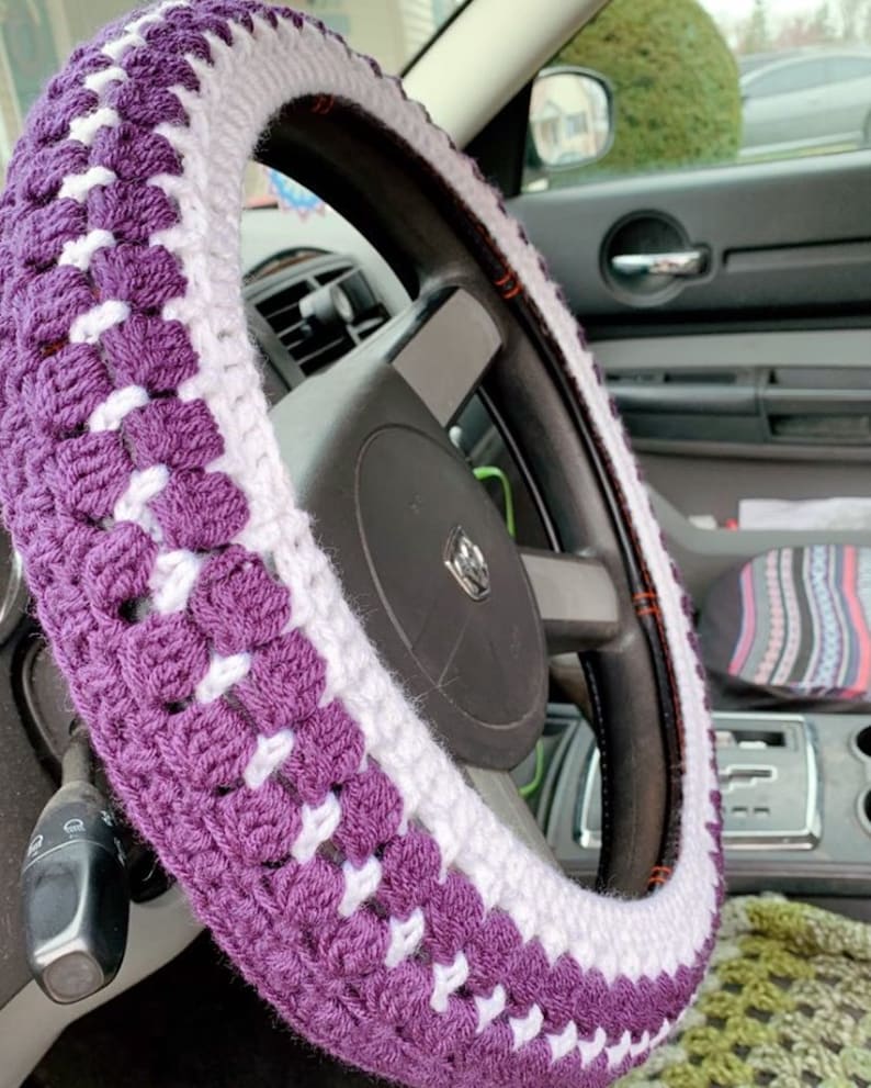 Jazmine Steering Wheel Cover Pattern only image 3