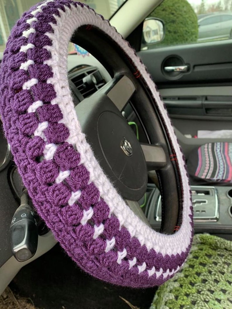 Jazmine Steering Wheel Cover Pattern only image 2