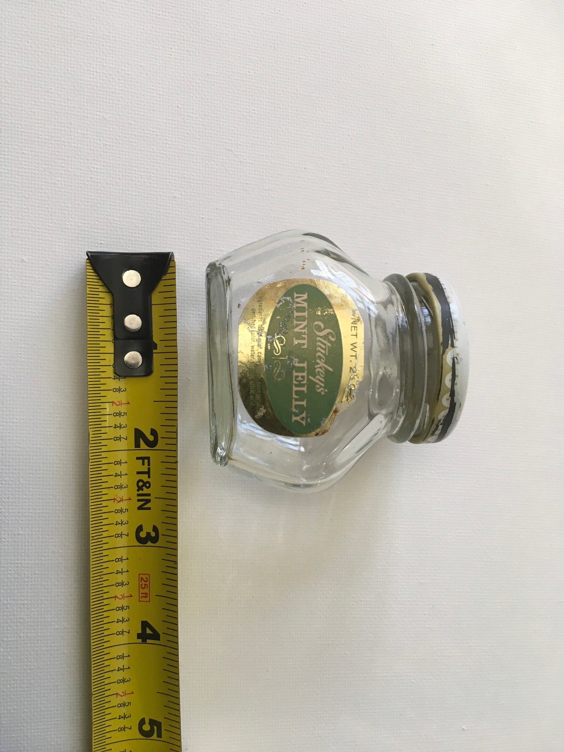 Vintage Stuckeys Eastman Mint Jelly Jam Jar with Etsy