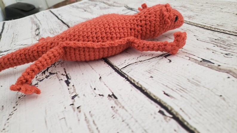 Bearded Dragon Amigurumi Plushie Crochet Bearded Dragon | Etsy