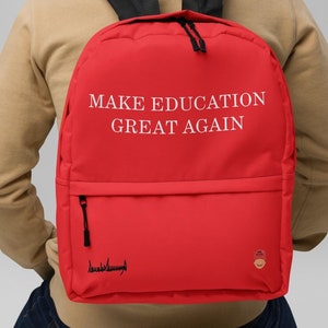 MAGA Backpack: Donald Trump Signature, Patriotic Gift