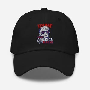 Unisex Trump Take America Back 2024 Embroidery Cap, Trump Adjustable 45 47 Hat, Politics Cap, Voting Gift, Trump Inauguration 2024 Hat
