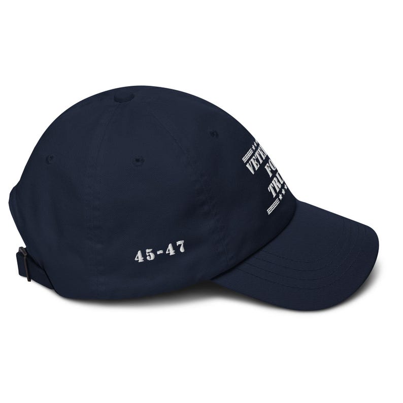 Unisex Veterans For Trump Military Medal Cap, Military MAGA Trucker Cap, USA Military Gift, Political Support Hat, Support Trump Cap