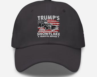 Trump Too Big To Rig Embroidered Cap, Unisex Politics Gift