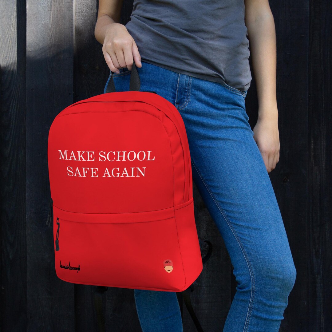 Trump Backpack Trump 2024 Backpack, Make School Safe Again, MAGA Gift - Etsy