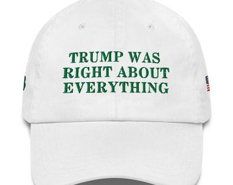 Cappello di San Patrizio "Trump aveva ragione": berretto da raduno MAGA