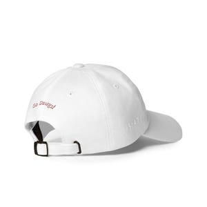 Unisex MAGA Georgia White Hat, MAGA Bulldogs Cap, Trump Georgia Adjustable Hat, Red Black Flag, White Red Dawgs, MAGA Georgia White Text Cap
