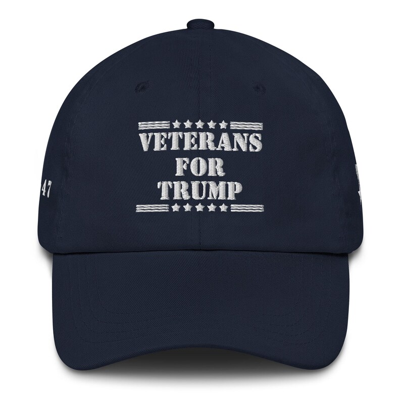 Unisex Veterans For Trump Military Medal Cap, Military MAGA Trucker Cap, USA Military Gift, Political Support Hat, Support Trump Cap