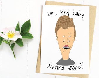 Beavis and Butthead Anniversary Card - Etsy