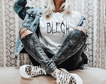 BLEGH, Unisex T-Shirt, Shirt for Concert, Metal, Rock Show T-Shirt, Rock Music, Screamo, Emo, Concert Wear