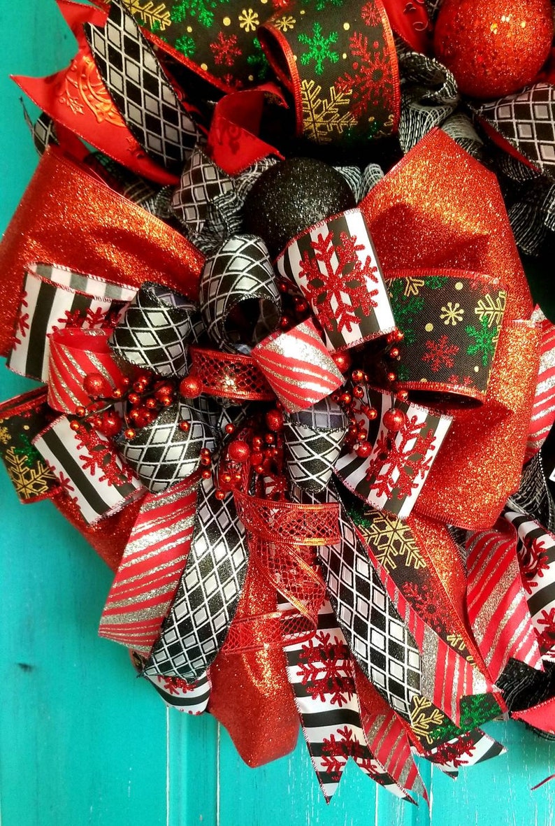 Corona de Navidad decoración de Navidad decoración navideña | Etsy