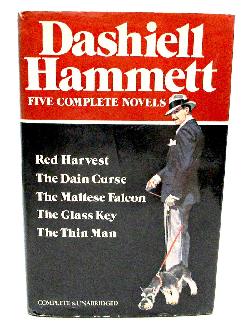 Dashiell Hammett Five Complete Novels Hardcover W/ Dust Etsy
