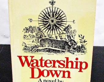 Watership Down de Richard Adams, edición de bolsillo, primera impresión de Avon