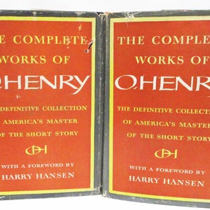The Complete Works of O&#39;Henry - Complete Two Volume HCDJ Set