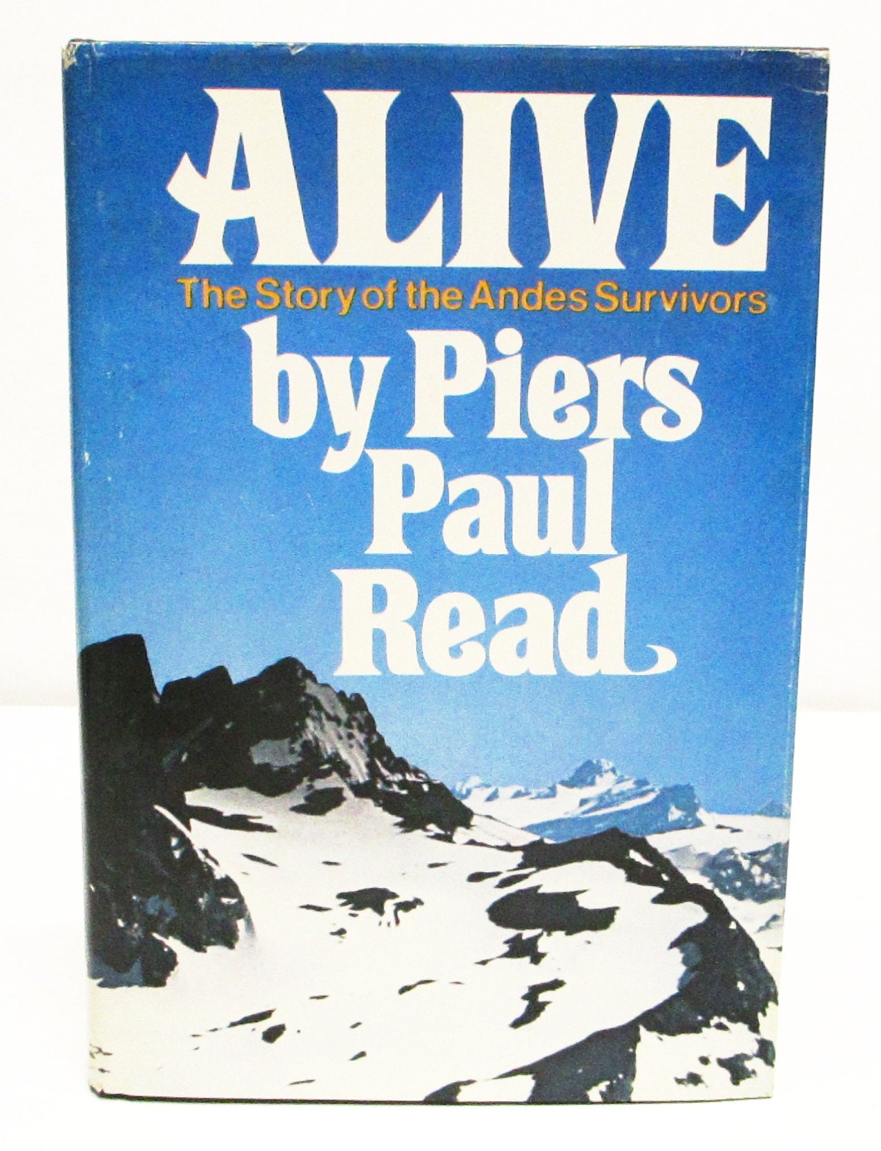 Alive The Story of the Andes Survivors por Piers Paul Read Etsy