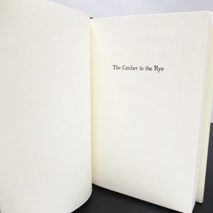 The Catcher In The Rye by J.D. Salinger HCDJ image 5